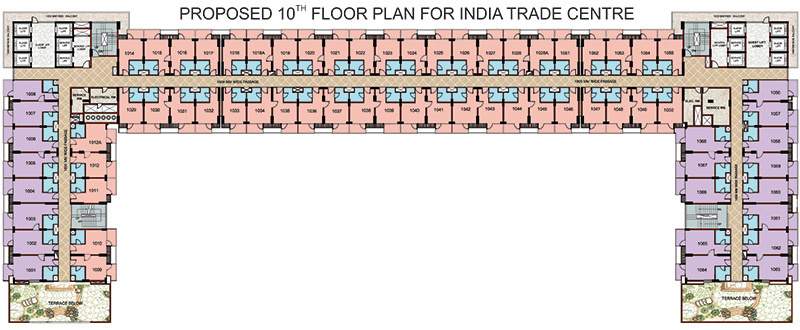 Images for Cluster Plan of Omaxe India Trade Center