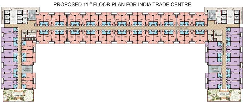 Images for Cluster Plan of Omaxe India Trade Center