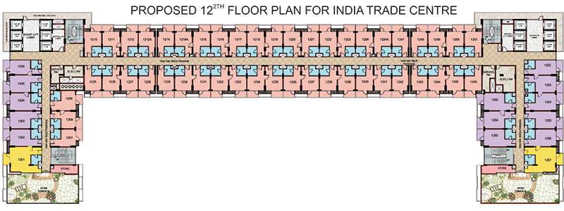 Images for Cluster Plan of Omaxe India Trade Center