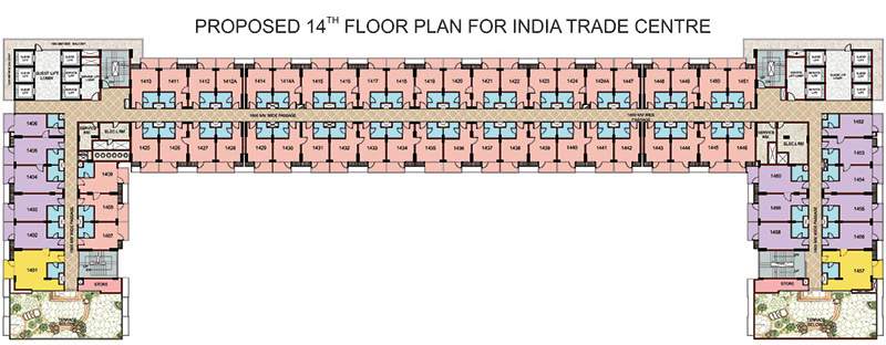 Images for Cluster Plan of Omaxe India Trade Center