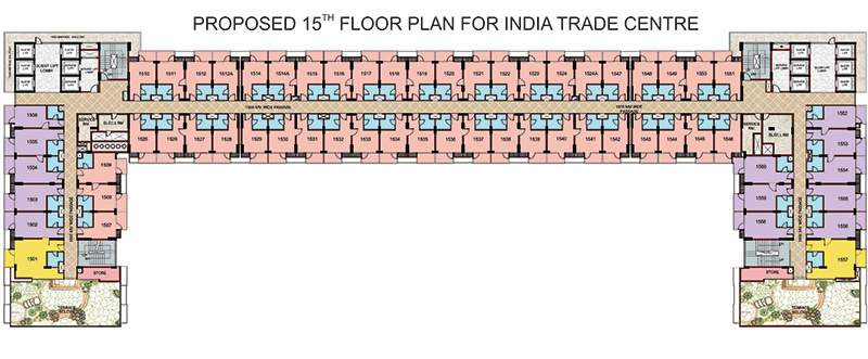 Images for Cluster Plan of Omaxe India Trade Center