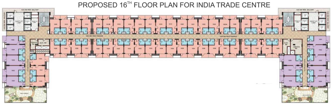 Images for Cluster Plan of Omaxe India Trade Center