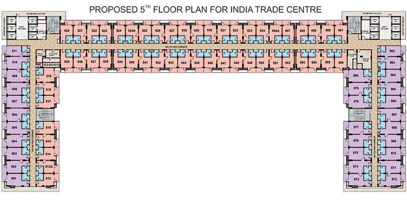 Images for Cluster Plan of Omaxe India Trade Center