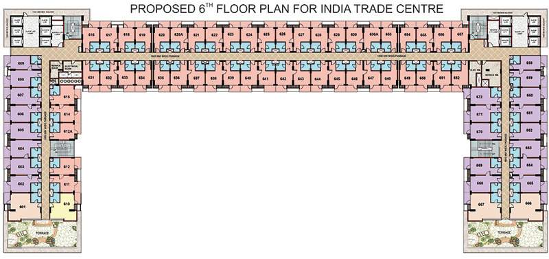 Images for Cluster Plan of Omaxe India Trade Center