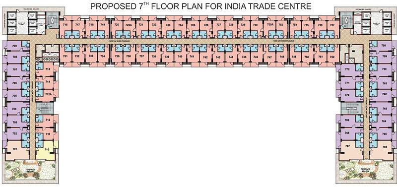 Images for Cluster Plan of Omaxe India Trade Center