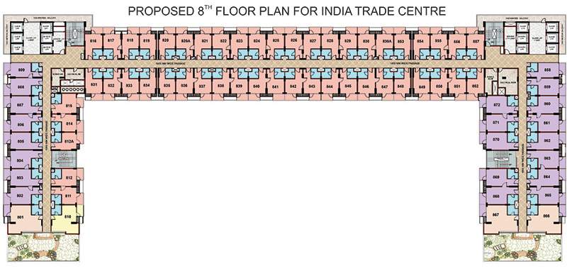 Images for Cluster Plan of Omaxe India Trade Center
