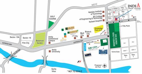 Images for Location Plan of Omaxe India Trade Center