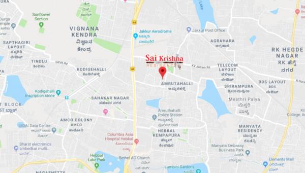 Images for Location Plan of KVR Sai Krishna Residency