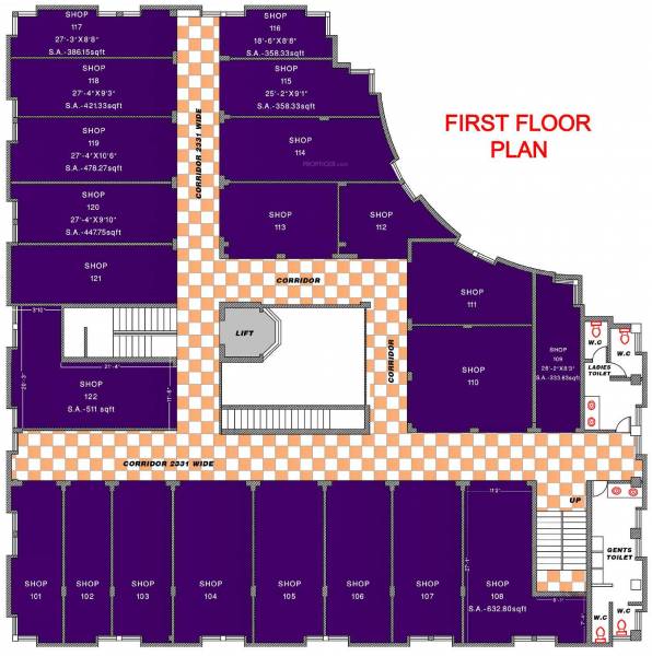 Images for Cluster Plan of Harsha Mall