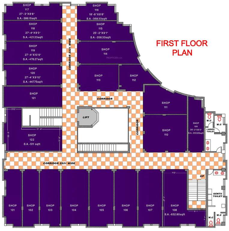 Images for Cluster Plan of Harsha Mall