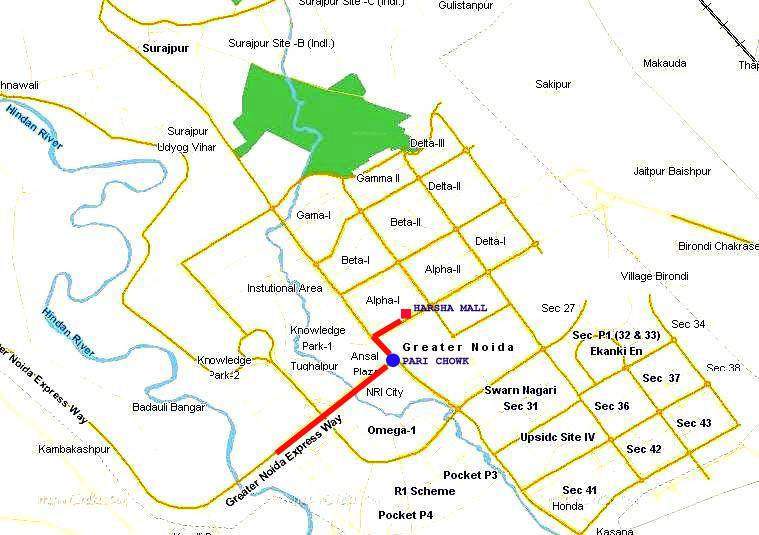 Images for Location Plan of Harsha Mall