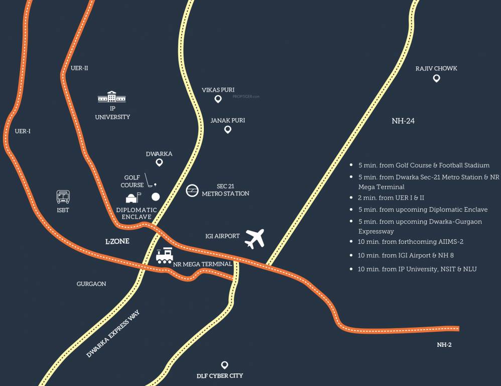 Images for Location Plan of Revanta Diplomatic Greens