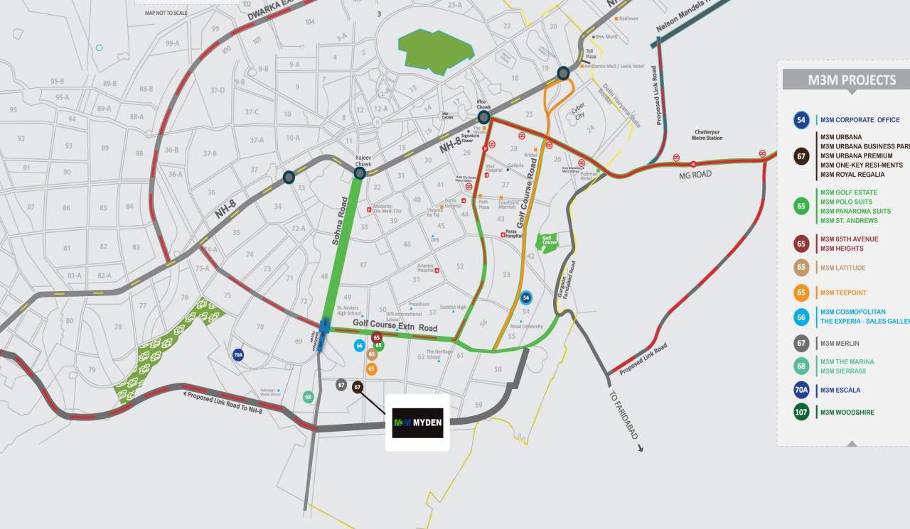 Images for Location Plan of M3M My Den