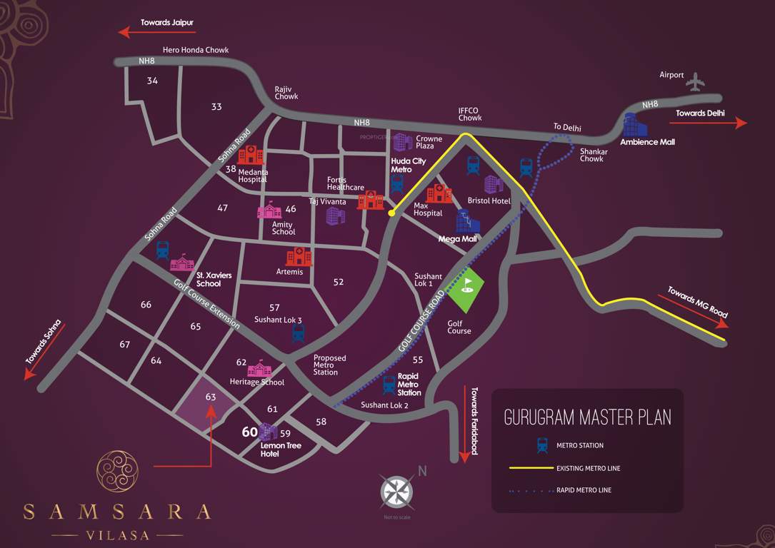  brahma samsara vilasa Location Plan