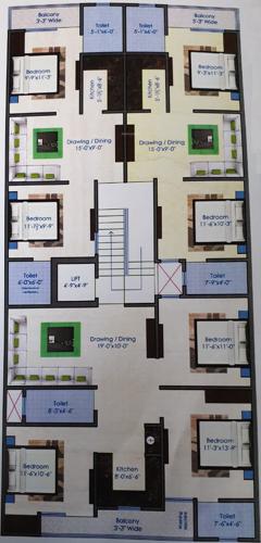 Images for Cluster Plan of Shree Radhe Krishana SRK Affordables And Luxury Homes