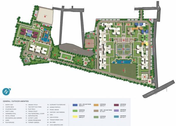 Images for Master Plan of Sobha Royal Pavilion Phase 6 Wing 10 and 11