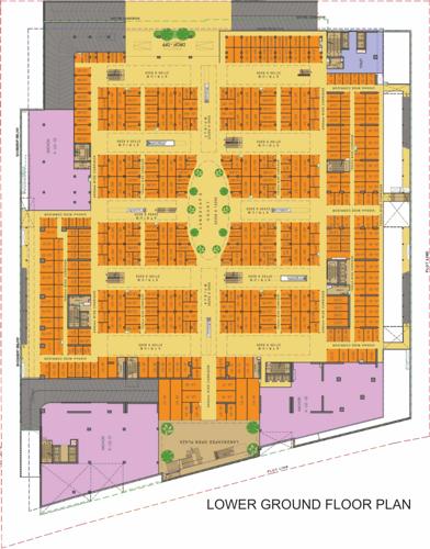  city-center-commercial City Center Commercial Cluster Plan For Lower Ground Floor