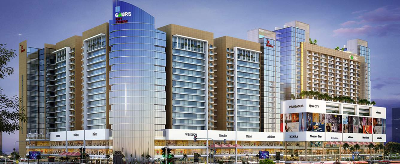  city center commercial Images for Elevation of Gaursons City Center Commercial