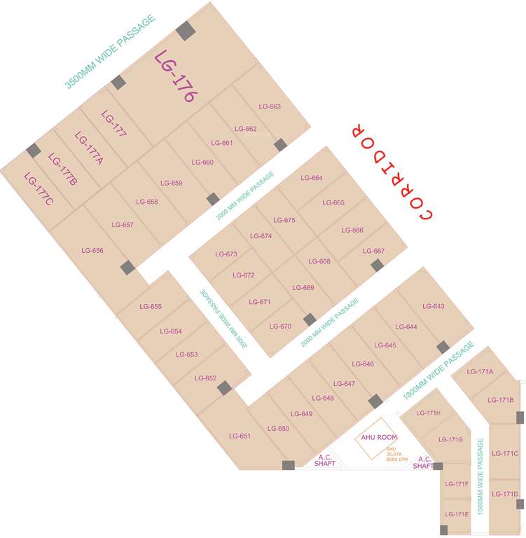 connaught place Images for Cluster Plan of Omaxe Connaught Place