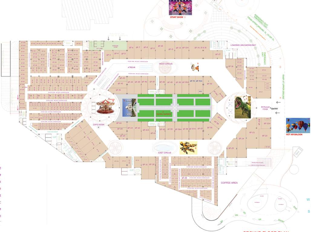 connaught place Images for Cluster Plan of Omaxe Connaught Place