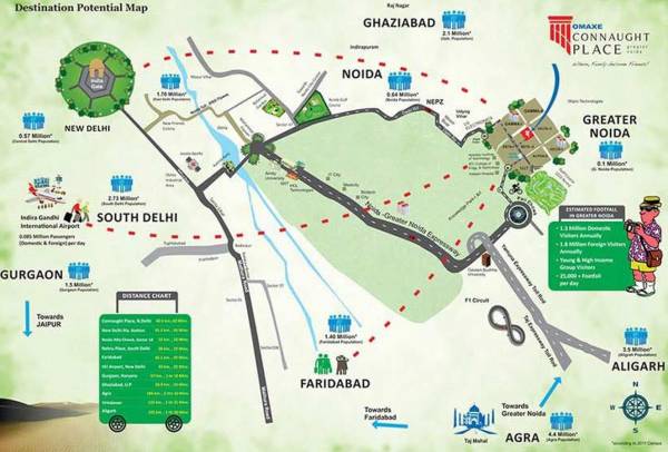 Images for Location Plan of Omaxe Connaught Place