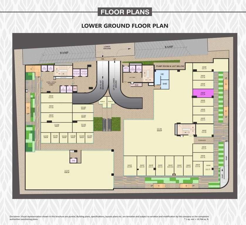  apex park square Cluster Plan