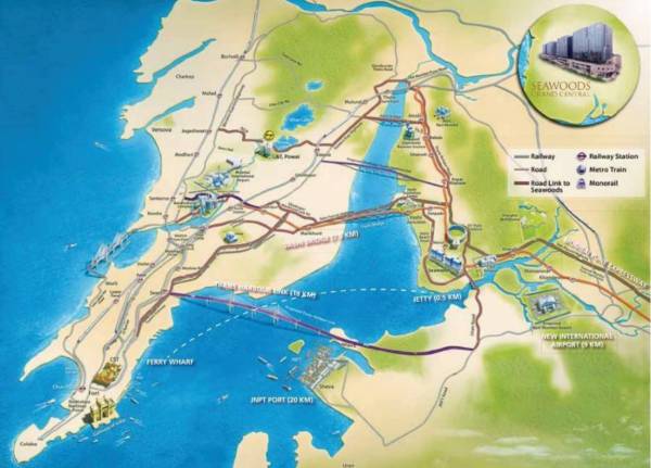 Images for Location Plan of L And T Seawoods Residences Phase I