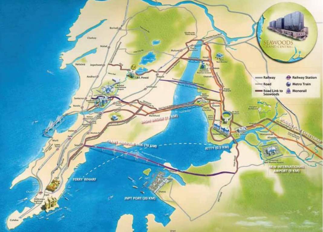 Images for Location Plan of L And T Seawoods Residences Phase I