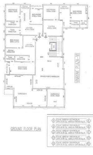 Images for Cluster Plan of Sree Vinayak Plaza