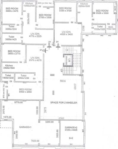 Images for Cluster Plan of Sree Vinayak Plaza