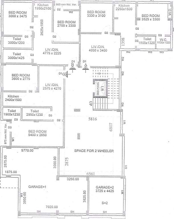 Images for Cluster Plan of Sree Vinayak Plaza