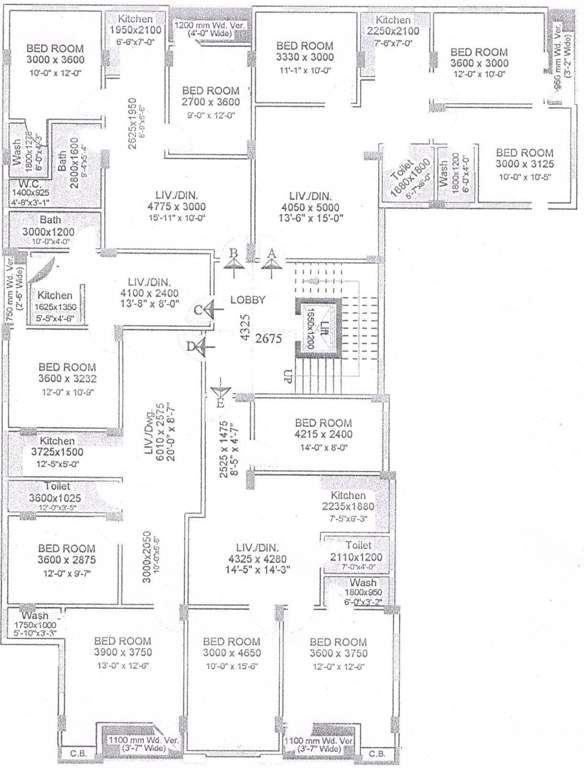 Images for Cluster Plan of Sree Vinayak Plaza