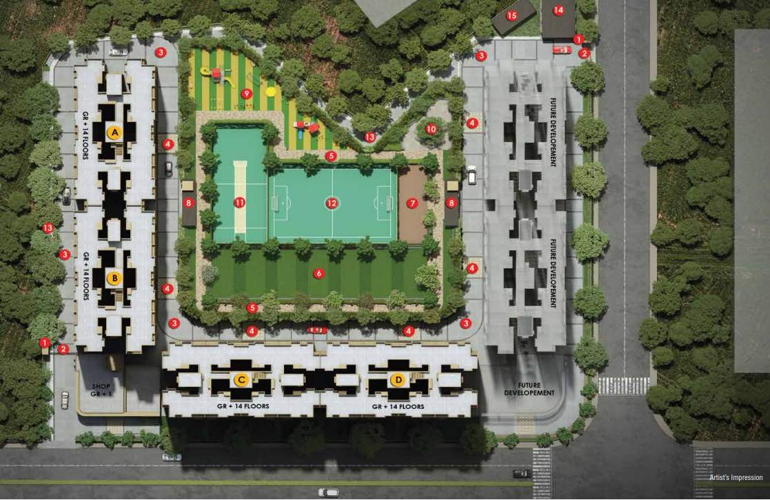  virar avenue l1 l2 and l4 wing i and j Master Plan