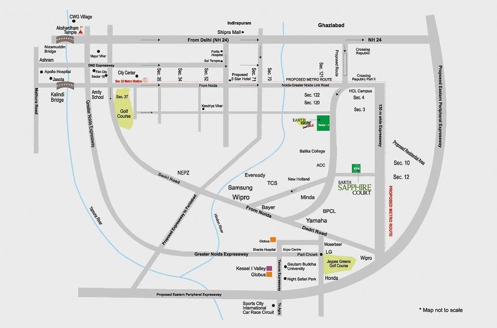  sapphire court Location Plan