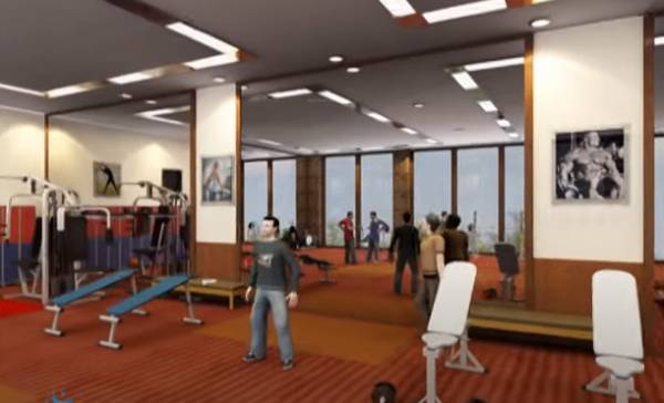 Gymnasium sapphire-court Gymnasium