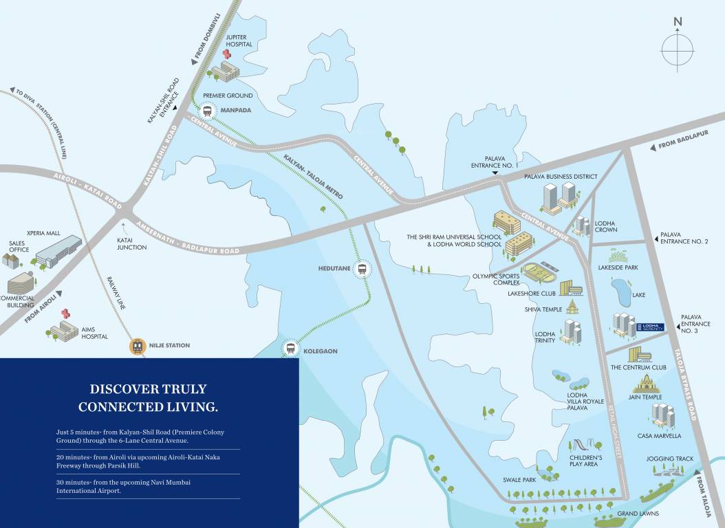  palava serenity d Location Plan