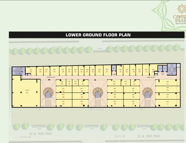  central-plaza Tower A Cluster Plan
