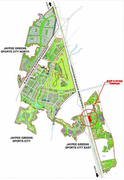 Images for Location Plan of Jaypee Tanishq Square Phase 1