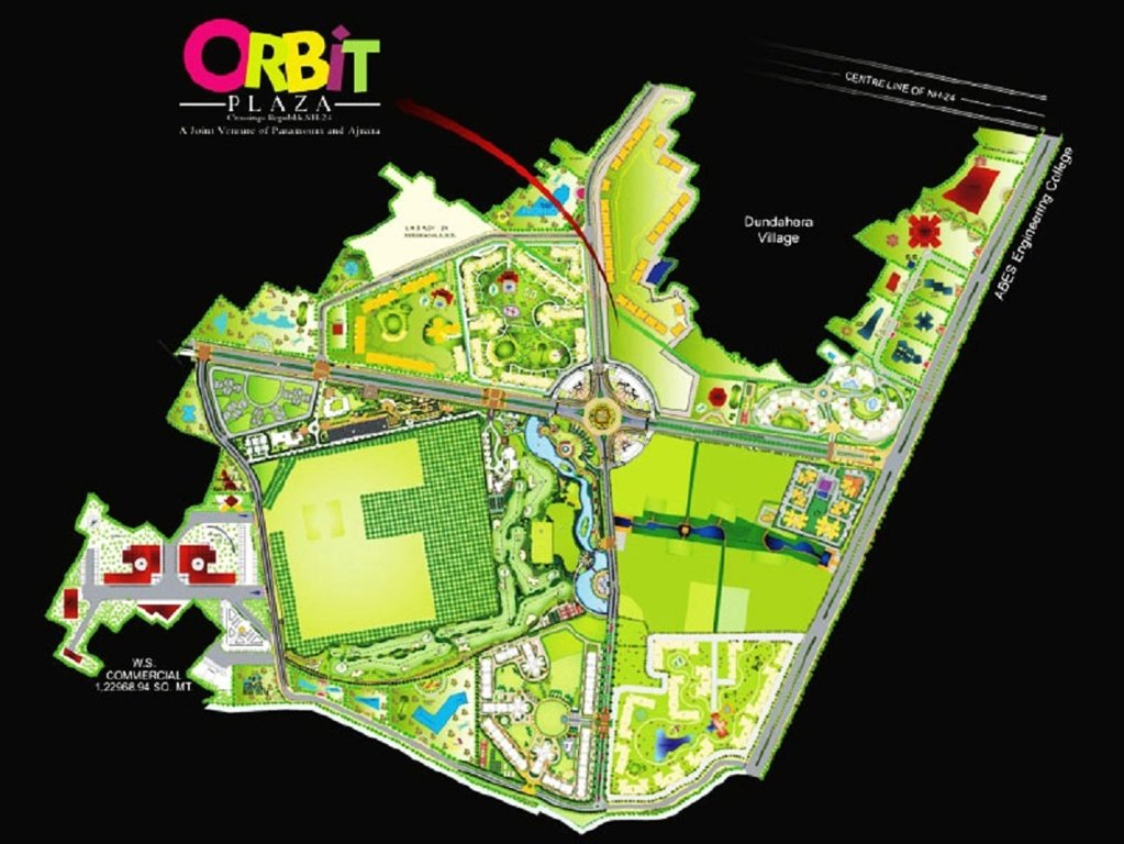 orbit plaza Location Plan