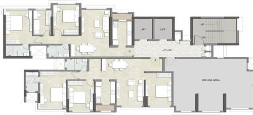 Images for Cluster Plan of Kalpataru Bliss