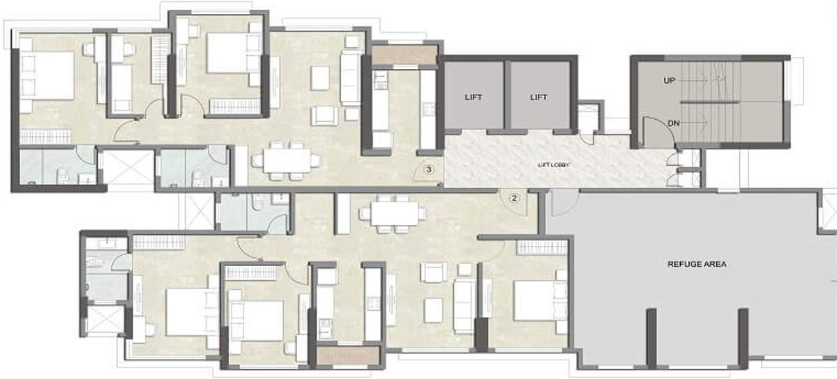 Images for Cluster Plan of Kalpataru Bliss