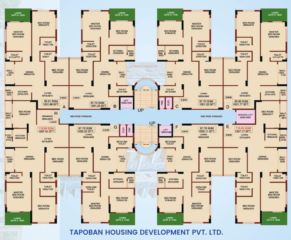 housing Images For Cluster Plan Of Tapoban Housing