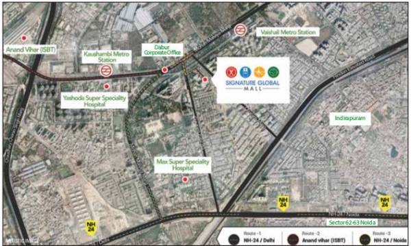 Images for Location Plan of Signature Global Mall