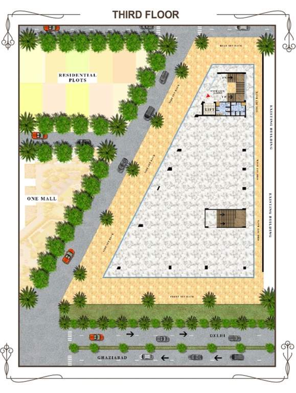  shakti plaza Shakti Plaza Cluster Plan for 3rd Floor