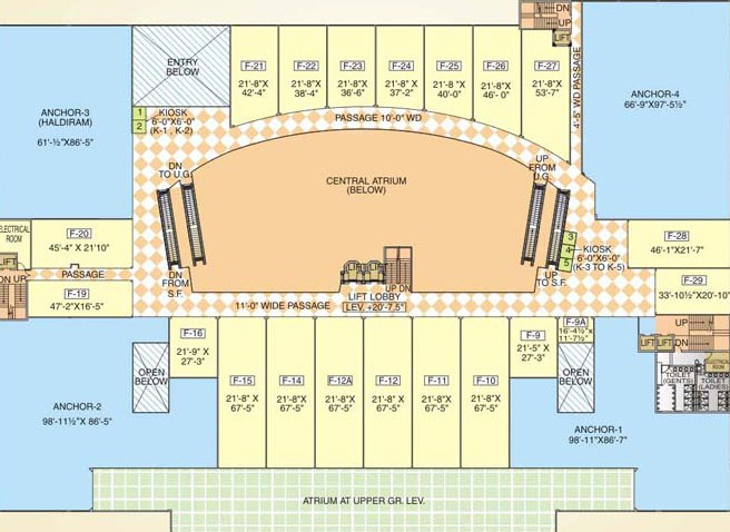 Images for Cluster Plan of Angel Mega Mall