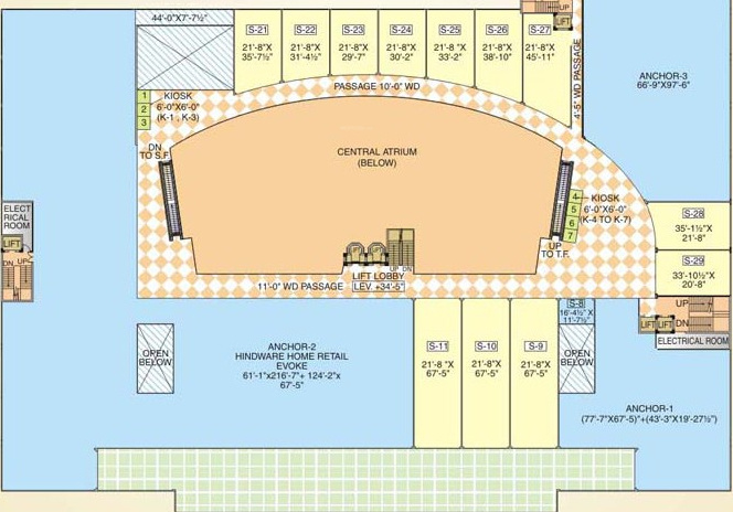 Images for Cluster Plan of Angel Mega Mall