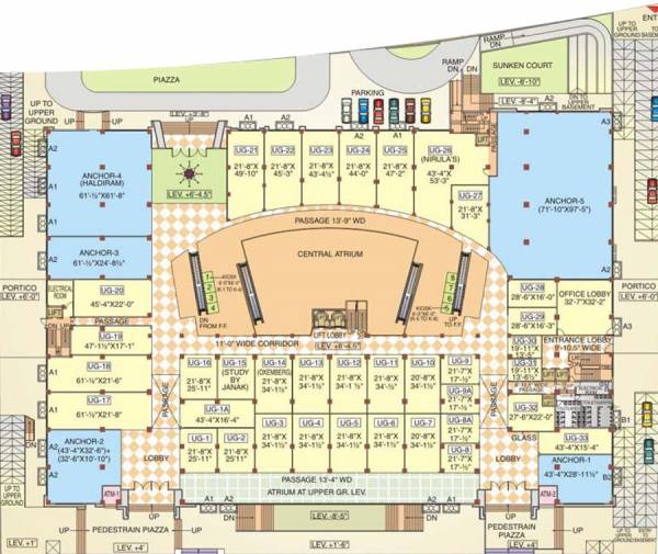 Images for Cluster Plan of Angel Mega Mall Images for Cluster Plan of Angel Mega Mall