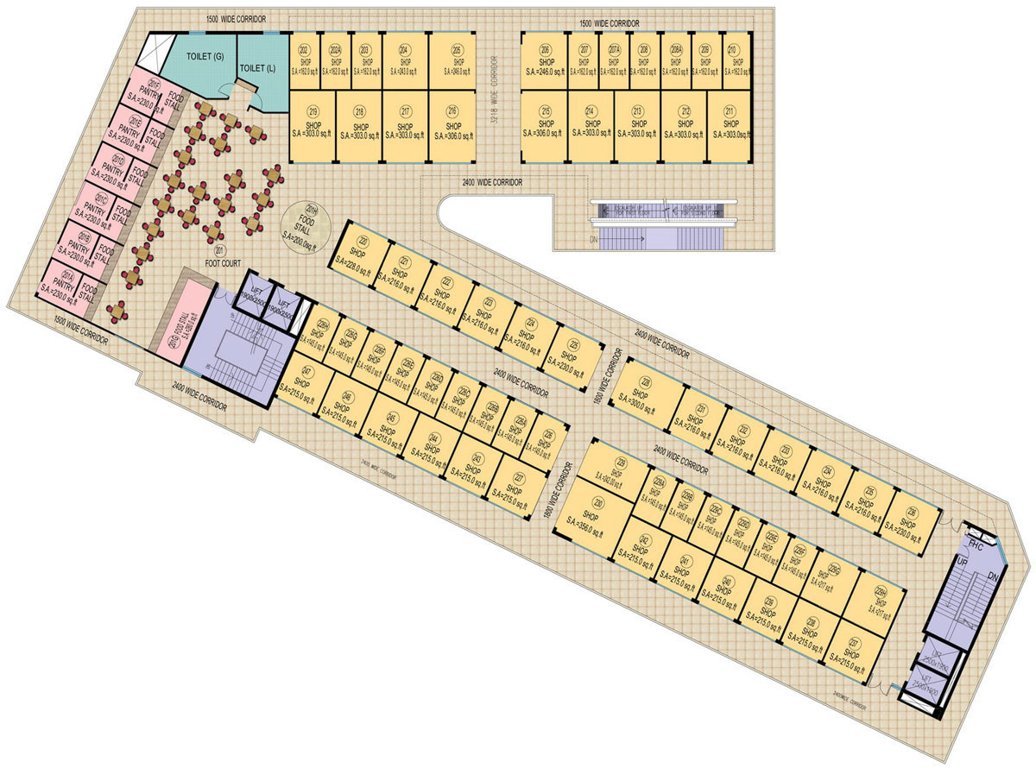 Images for Cluster Plan of Aditya High Street