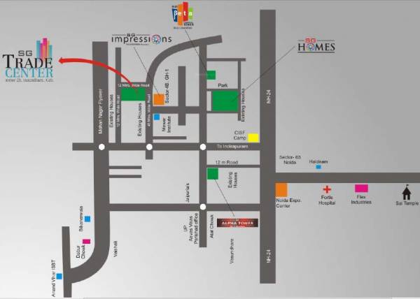 Images for Location Plan of SG Trade Center Images for Location Plan of SG Trade Center