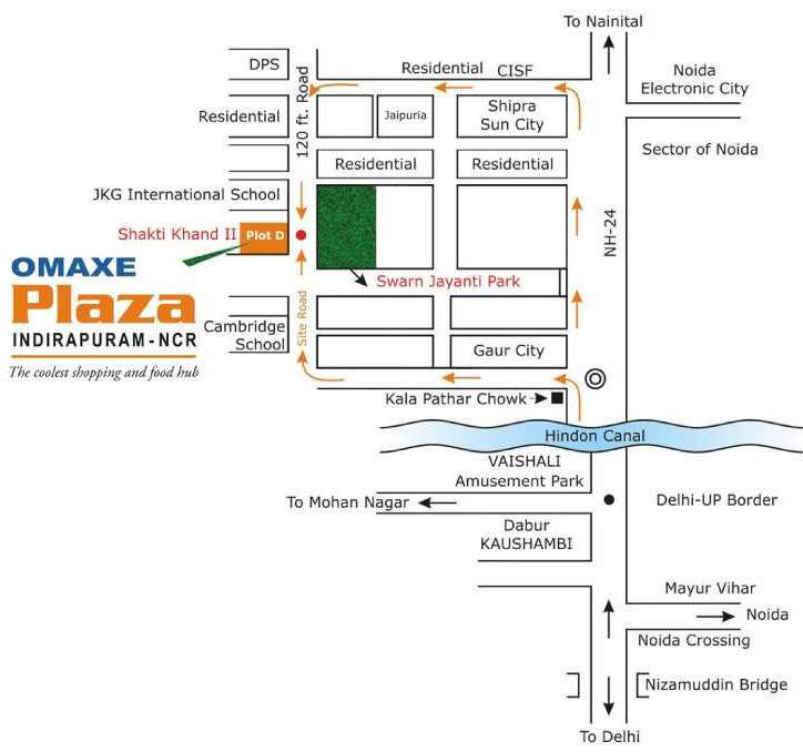 Images for Location Plan of Omaxe Park Plaza